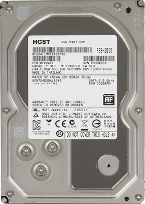 Жесткий диск HGST NAS H3IKNAS30003272SE,  3ТБ,  HDD,  SATA III,  3.5",  RTL [0s03661]