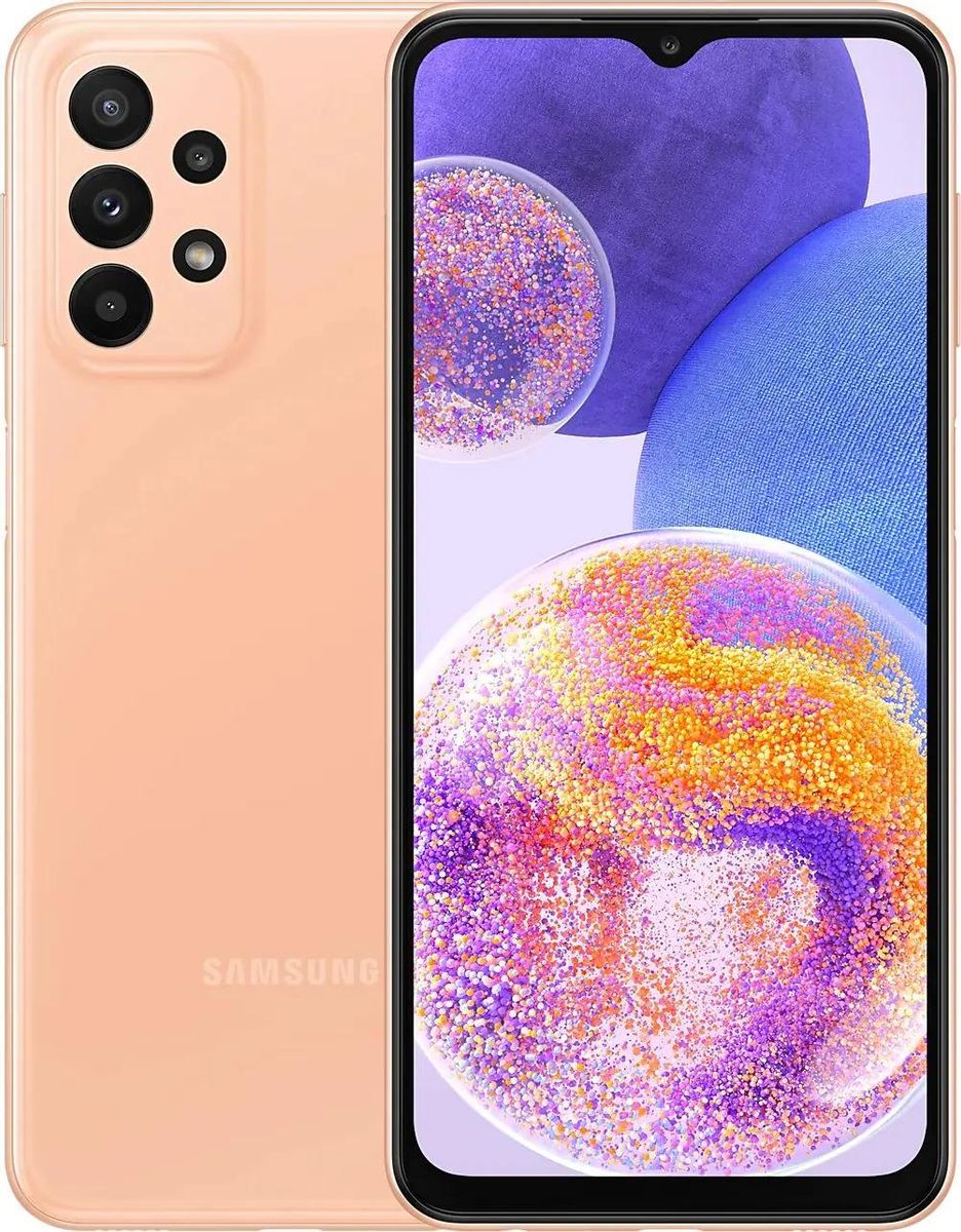 Отзывы на Смартфон Samsung Galaxy A23 6/128Gb, SM-A235F, оранжевый в  интернет-магазине СИТИЛИНК (1782605)