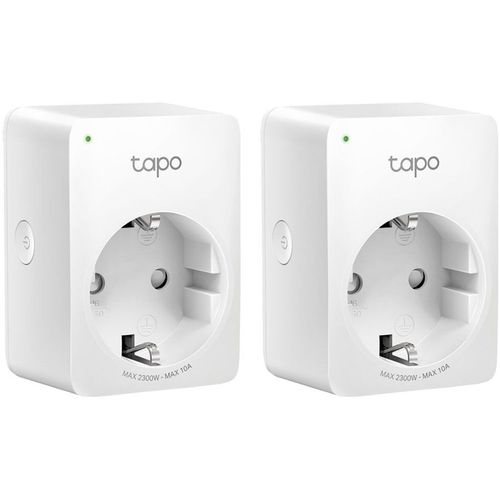 Умная розетка TP-LINK Tapo P100(2-pack), EU, Wi-Fi, белый