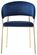 Изображение товара Стул HESBY HSBI_DC72_BLUE, на ножках,  велюр, синий