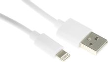 Изображение товара Кабель BORASCO Lightning (m) -  USB (m),  2м,  2A,  белый [21972]