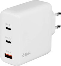 Изображение товара Сетевое зарядное устройство TTEC 2SCG04B с 2xUSB-C и 120Вт мощности