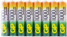 Изображение товара GP 100AAAHC аккумуляторная батарейка, 16 шт. 1000мAч