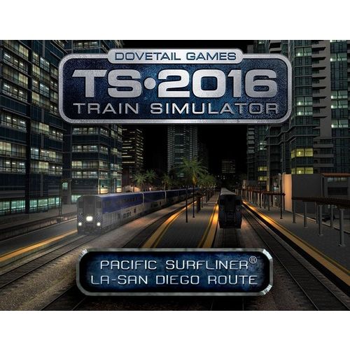 Дополнение к игре DOVETAIL Train Simulator: Pacific Surfliner LA - San Diego, для ПК, регион: Россия, английская версия