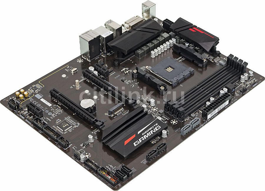 Характеристики Материнская плата GIGABYTE B450 GAMING X, SocketAM4, AMD ...
