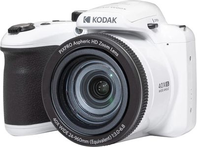 Цифровой компактный фотоаппарат Kodak Astro Zoom AZ405, белый – купить ...