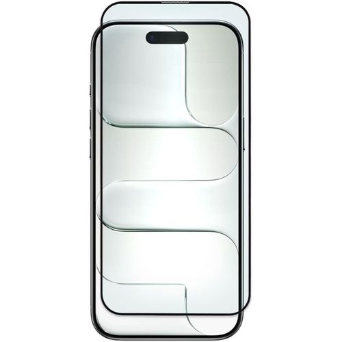 Защитное стекло для экрана ZIBELINO для Apple iPhone 17 Air антиблик, 3D, 1 шт, черный [ztg-3d-apl-17-air-blk]