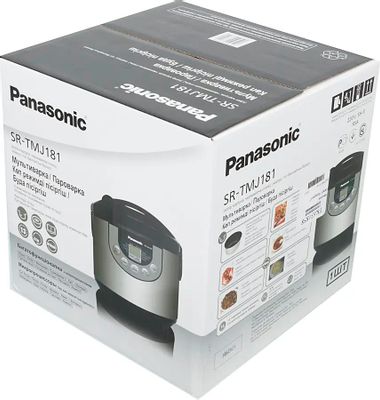 Обзор Товара Мультиварка Panasonic SR-TMJ181B, 670Вт, Серебристый.
