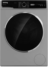 Стиральная машина Korting KWD 58L1496 S, с фронтальной загрузкой, 9кг ...