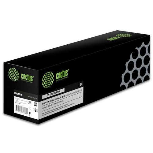 Картридж Cactus CS-LX51B5000, 51B5000, черный / CS-LX51B5000