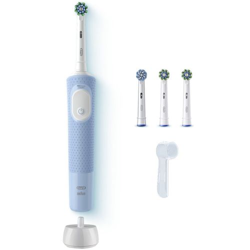 Электрическая зубная щетка Oral-B Vitality Pro 80870247, насадки для щётки: 3 шт, цвет: голубой