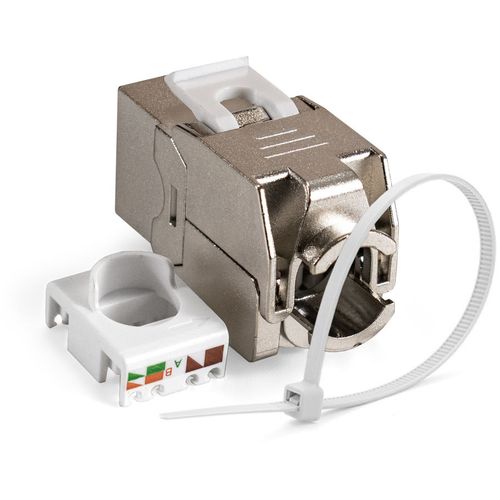 Модуль Exegate KJ-8P8C-SH-C6A-180-TL (EX297267RUS) Keystone RJ45 кат.6A бронз.