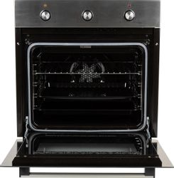 Духовой шкаф электрический Darina 1U5 BDE 112 707 X3, 65л, нержавеющая сталь/стекло черное
