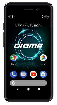 Характеристики Смартфон Digma A453 3G Linx, серый (1012636) смотреть в ...