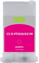 Картридж Cactus CS-R-PFI030/031M, пурпурный