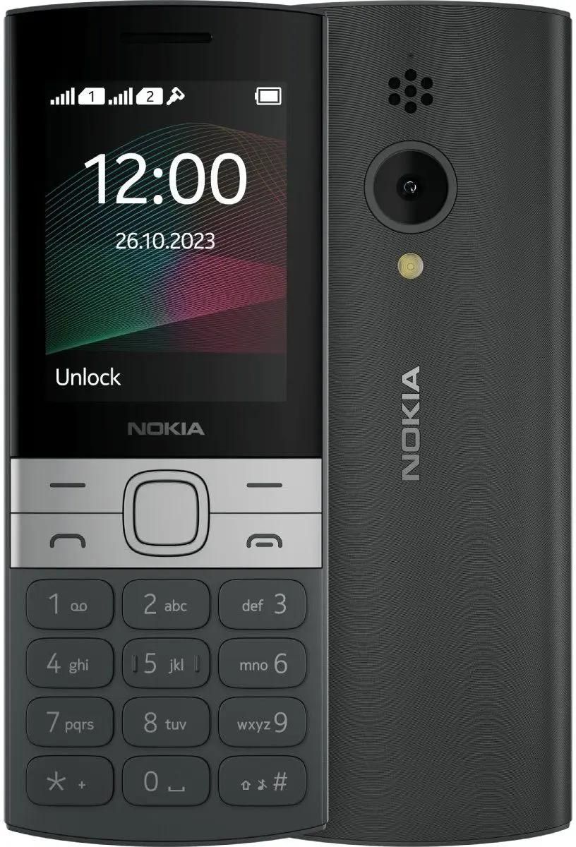 Сотовый телефон Nokia 150 TA-1582 DS EAC черный – купить в Ситилинк |  1981691