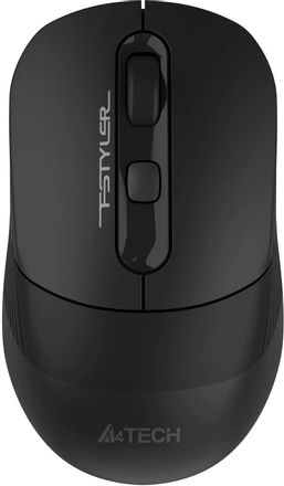 Мышь беспроводная A4TECH Fstyler FB10CS, Bluetooth/Радио, оптическая, USB, 2000dpi, черный [fb10cs usb stone black]