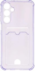 Чехол (клип-кейс) ZIBELINO Silicone Card Holder, для Samsung Galaxy A16 4G, сиреневый