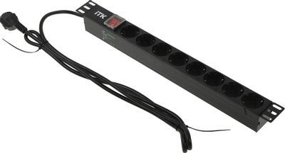 Блок распределения питания ITK (PH12-8D1-P) гор.размещ. 8xSchuko ...