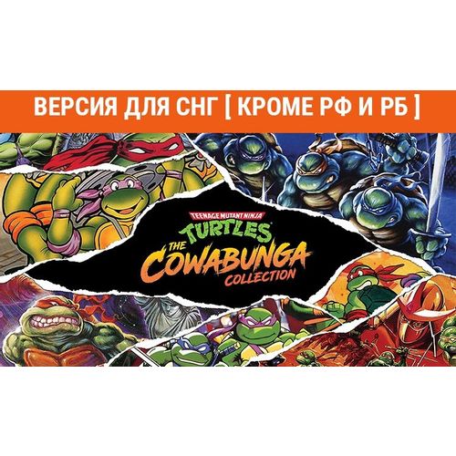 Игра KONAMI Teenage Mutant Ninja Turtles: The Cowabunga Collec, для ПК, регион: СНГ, английская версия