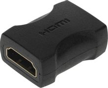 Изображение товара Переходник аудио-видео VENTION HDMI (f) -  HDMI (f),  ver 2.0,  GOLD,  черный [airb0]