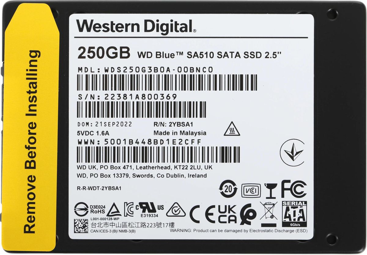 Installing wd blue ssd new arrivals