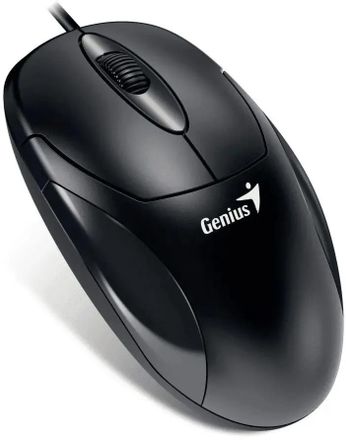 Мышь проводная Genius XScroll V3, оптическая, USB, 1000dpi, черный [31010021400]