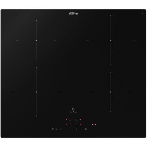 Индукционная варочная поверхность LEX Hi-Tech EVI 6040B I BL, конфорок: 4 шт., стеклокерамика, независимая, черный