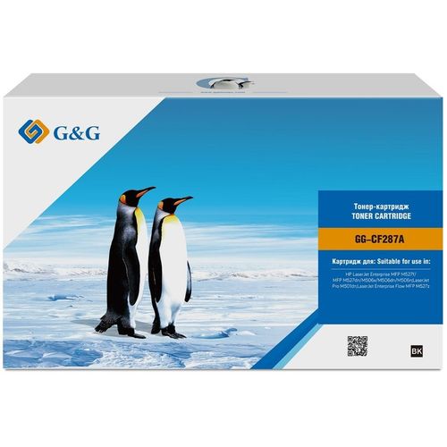 Картридж G&G GG-CF287A, черный / GG-CF287A