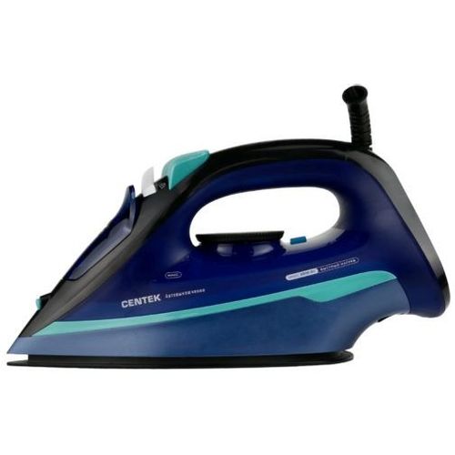 Утюг CENTEK CT-2324, с паровым ударом, 2800Вт, с автоотключением, синий