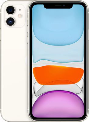 Смартфон Apple iPhone 11 128Gb,  A2221,  белый