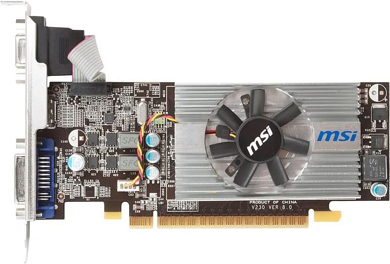 Видеокарта MSI NVIDIA GeForce GT 430 1ГБ DDR3, Low Profile, Ret [n430gt  md1gd3/lp2] – купить в Ситилинк | 619286