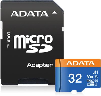 Карта памяти microSDHC UHS-I U1 A-Data Premier 32 ГБ, 85 МБ/с, 10X