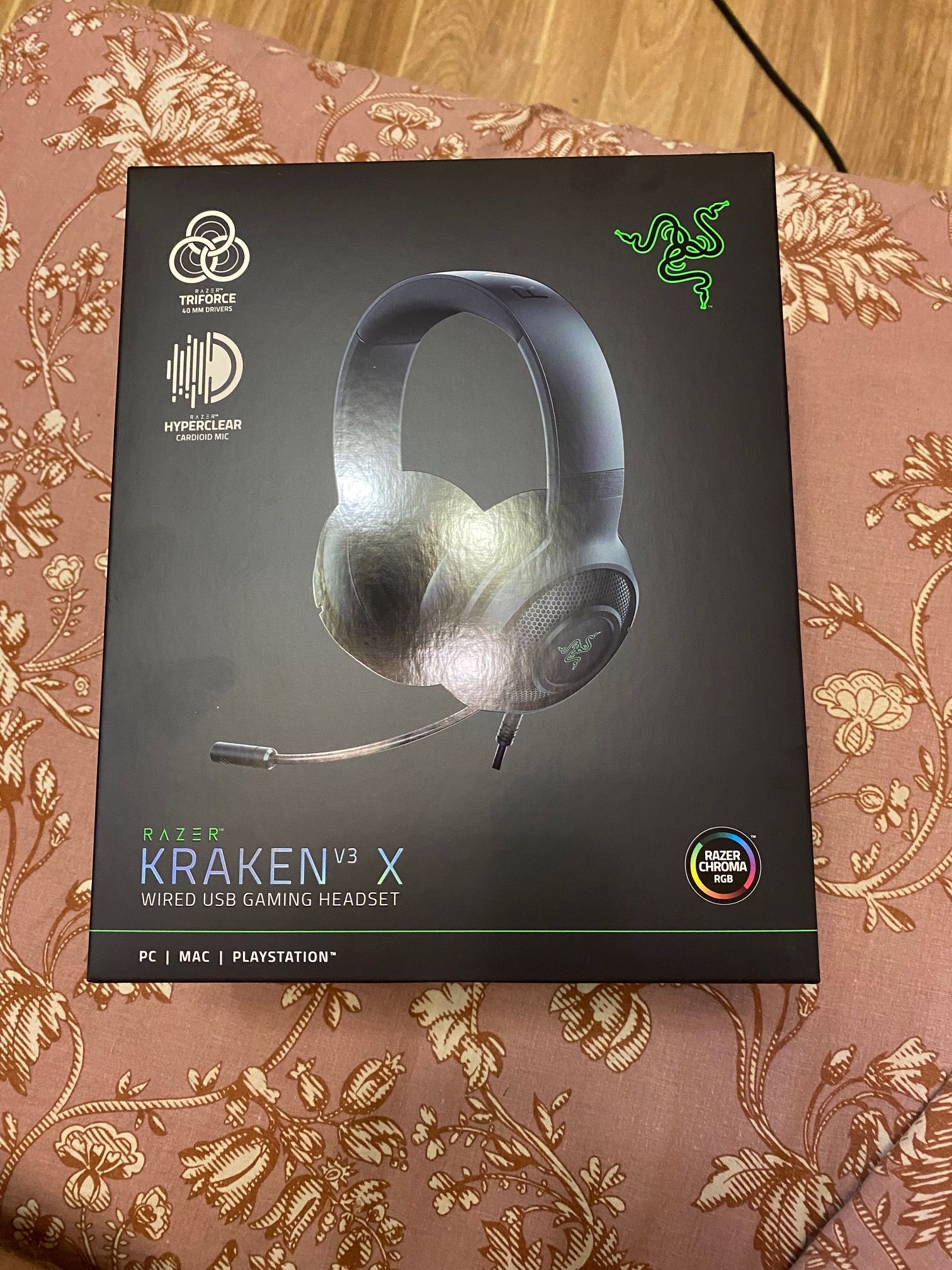 Обзор товара гарнитура игровая Razer Kraken V3 X, для компьютера и игровых  консолей, мониторные, проводные, черный [rz04-03750100-r3m1] (1854751) в  интернет-магазине СИТИЛИНК