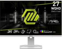 Изображение товара 27" Монитор MSI Mag MAG 274QRFW,  2560x1440,  IPS,  180Гц,  2хHDMI,  1хDP,  белый [9s6-3cc29h-277]