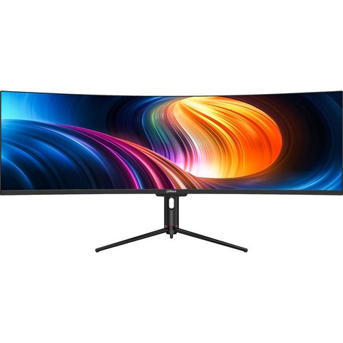 49″ Монитор Dahua DHI-LM49-EW410CA, 5120×1440, VA, 120Гц, 1хHDMI, 1хDP, изогнутый, черный — цена и наличие 49″ Монитор Dahua DHI-LM49-EW410CA, 5120×1440, VA, 120Гц, 1хHDMI, 1хDP, изогнутый, черный