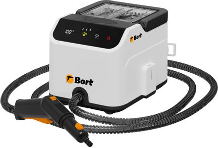 Пароочиститель Bort BDR-5000 Control,  белый/серый [93413342]