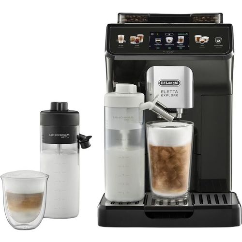Кофемашина автоматическая DeLonghi Eletta Explore ECAM450.65.G, 19Бар, с автоматическим капучинатором — фото 1