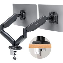 Кронштейн для мониторов ONKRON G160, до 32", до 16кг, настольный, поворот и наклон верт.перемещ., черный