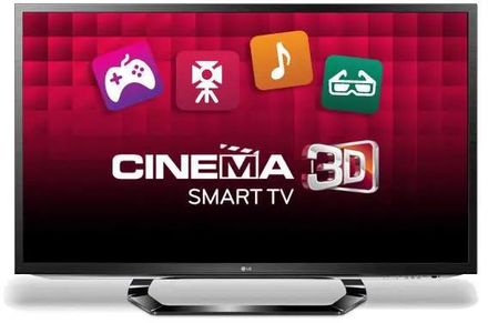 55" Телевизор LG 55LM620T, FULL HD, черный, СМАРТ ТВ