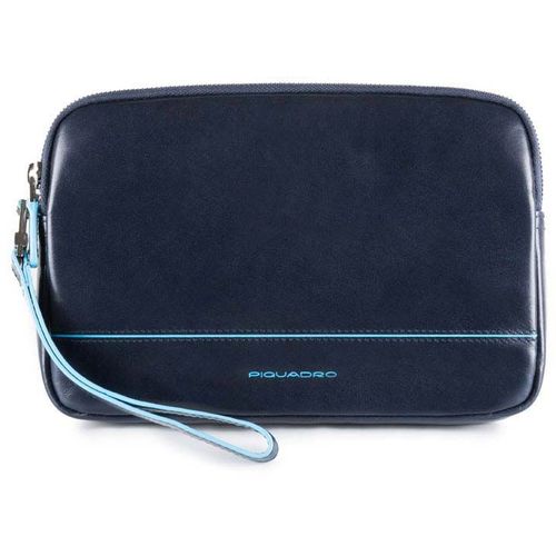 Клатч Piquadro Blue Square AC3944B2/BLU2 темно-синий кожа натуральная