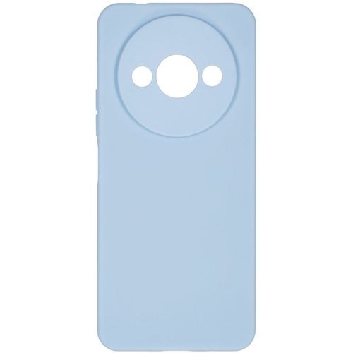 Чехол (клип-кейс) ZIBELINO TPU Matte, для Xiaomi Redmi A3, голубой [ztmf-xia-rdm-a3-lblu]