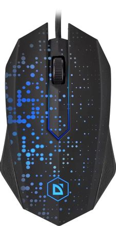 Мышь проводная Defender Event MB-754, игровая, оптическая, USB, 1000dpi, черный [52754]