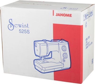 Швейная машина Janome 525 S, белый – купить в Ситилинк | 360791