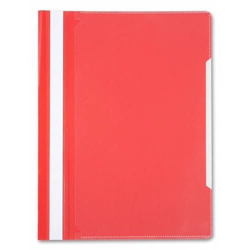 Папка-скоросшиватель Бюрократ -PS-K20RED, A4, пластик, красный 20 шт./кор.