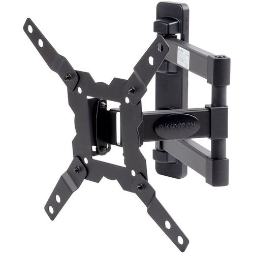 Кронштейн для телевизора Kromax GALACTIC-12, 15-42″, настенный, поворот и наклон, черный [25009]