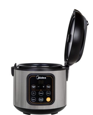 Мультиварка Midea MPC-6033, 550Вт, черный/серебристый – купить в ...
