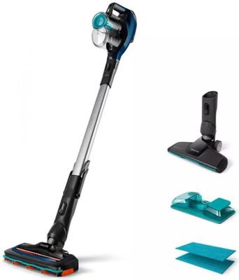 Ручной пылесос (handstick) Philips FC6718/01, черный/синий – купить в ...