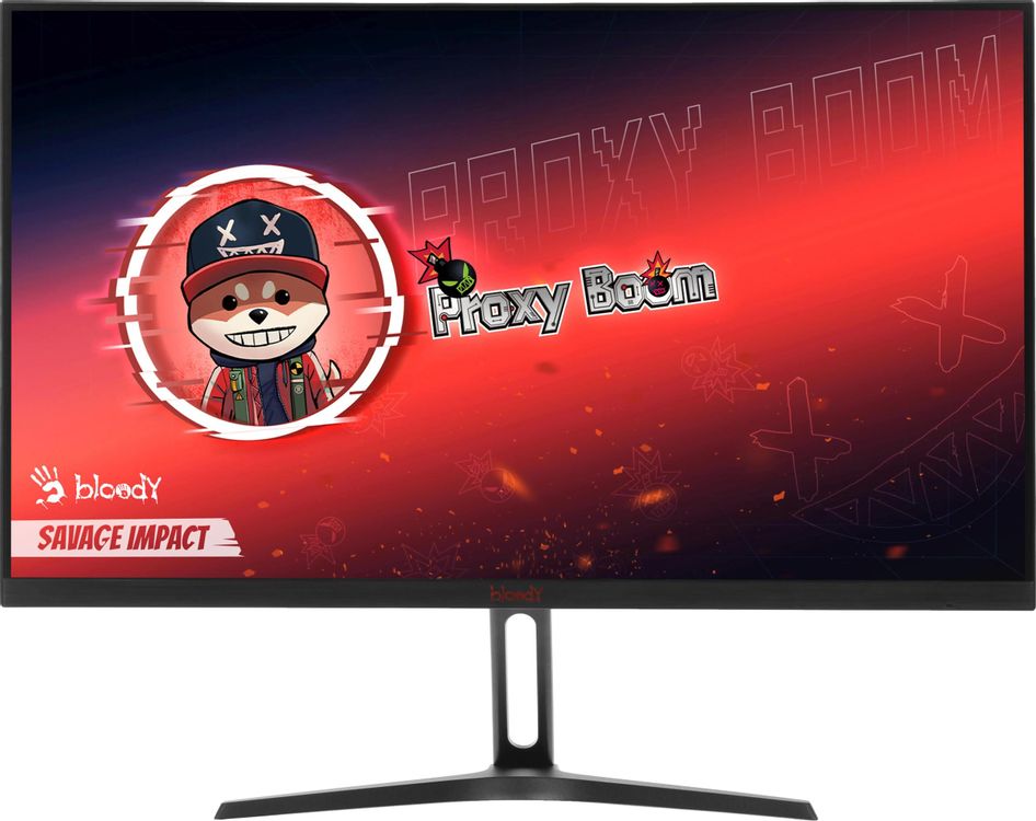 Монитор 23.8' BLOODY MN240F IPS 1920x1080, 180 Гц, 5 мс, 16:9, 280 кд/м², 2xHDMI, DisplayPort, FreeSync, G-Sync, HDR10, черный, фото11