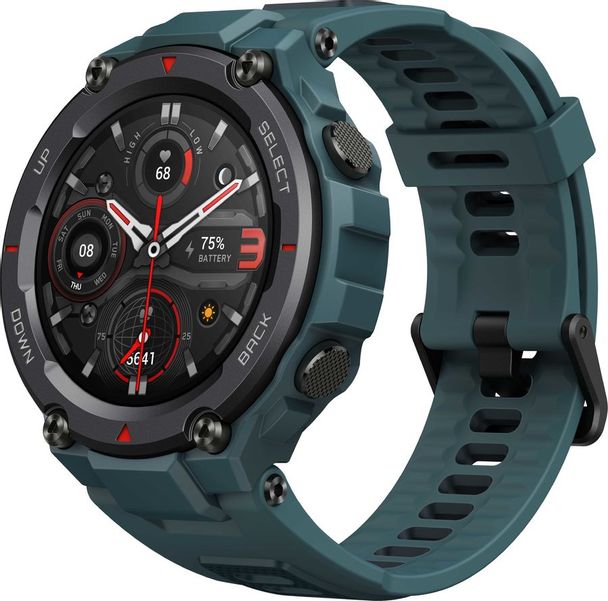 Смарт-часы AMAZFIT T-Rex Pro,  1.3",  синий / синий